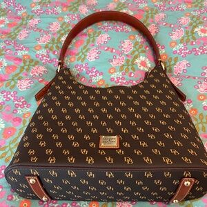 Dooney and Bourke handbag with leather strap